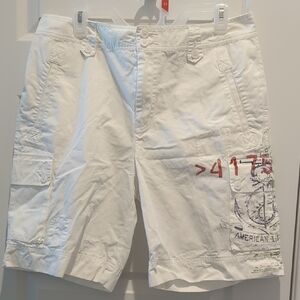 American Living White Bermudas Relaxed Fit